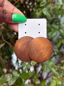Button Earrings