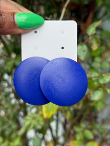 Button Earrings