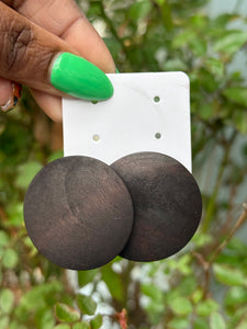 Button Earrings