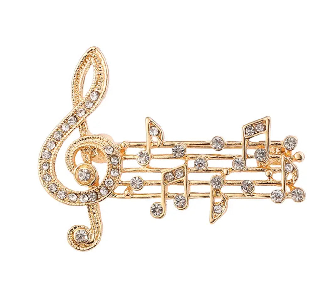 Musical Brooch