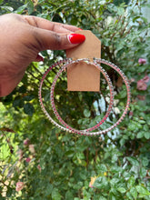 Load image into Gallery viewer, Diamond Hoops
